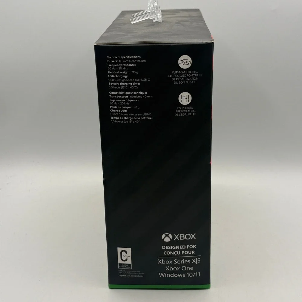 Astro A20 Wireless Gen 2 Gaming Headset Xbox PC White Green 939-001882